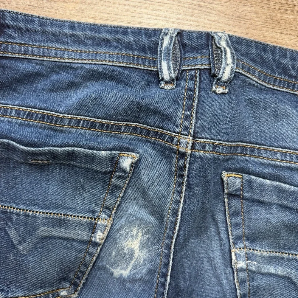 Diesel Thommer Jeans Men 29x32 Blue Slim Skinny Stretch Dark Wash Denim‎ 0848U